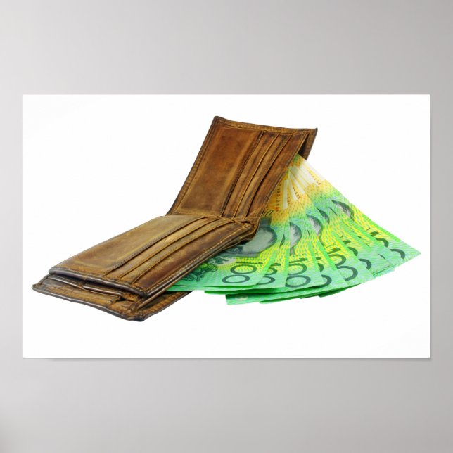 Australian money poster (Front)