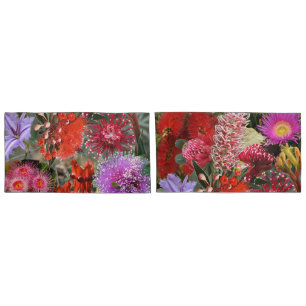 Australian Native Wild Flowers King Pillowcase