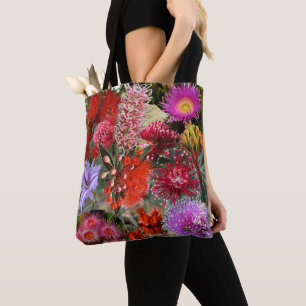 Australian Native Wild Flowers Tote Bag