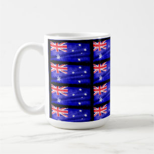 Australian Patriotic Flag of Australia for Aussies Coffee Mug
