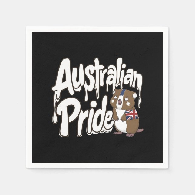 AUSTRALIAN PRIDE NAPKIN (Front)