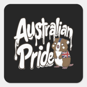 AUSTRALIAN PRIDE SQUARE STICKER