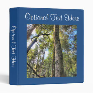 Australian Rainforest Eucalyptus Gum Trees Binder