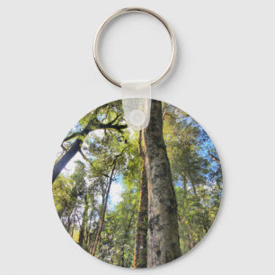 Australian Rainforest Eucalyptus Gum Trees Keychain