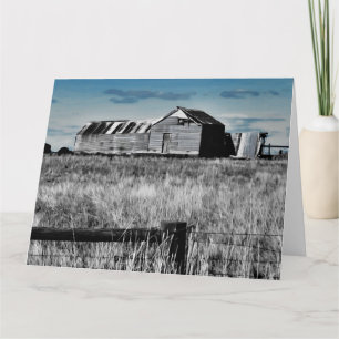Australian Rural Relic Blank Greeting Card