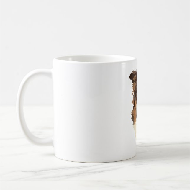 Australian shepherd 1 coffee mug (Left)
