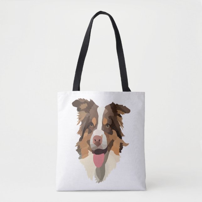 Australian shepherd 1 tote bag (Front)