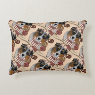 AUSTRALIAN SHEPHERD ACCENT PILLOW