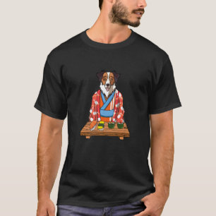 Australian Shepherd Aussie Dog Kimono Japanese Foo T-Shirt