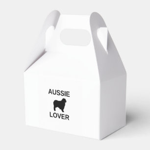 australian shepherd aussie lover favor box