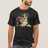 Australian Shepherd Aussie Mom Dad Love Dog Pet T
