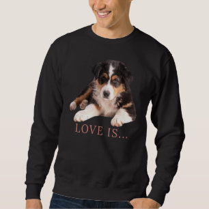 Australian Shepherd Aussie Mom Dad Love Dog Tee