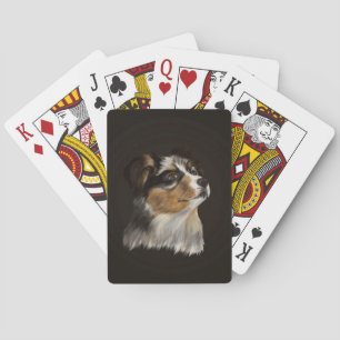 Australian Shepherd - Aussie Puppy Playing Cards