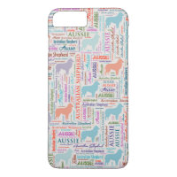 Australian Shepherd Aussie Word Art