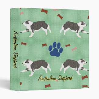 Australian Shepherd Binder
