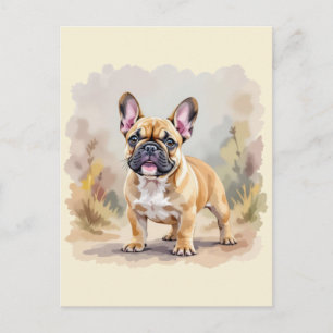 Australian Shepherd Black Tricolor Aussie Dog Postcard