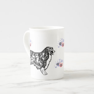 Australian Shepherd Bone China Mug
