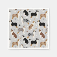 Australian Shepherd Bones and Paws