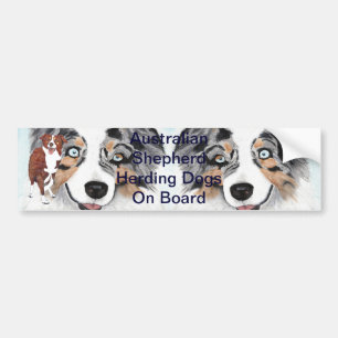 Australian Shepherd Bumper Sticker