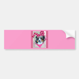 AUSTRALIAN SHEPHERD BUMPER STICKER