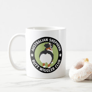 Australian Shepherd Butt Wiggler Club Coffee Mug