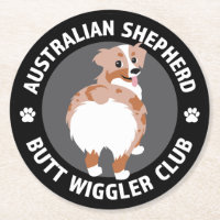 Australian Shepherd Butt Wigglers Club - Red Merle