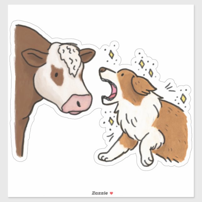 Australian Shepherd Car Decal (Sheet)