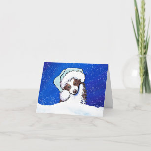 Australian Shepherd Christmas Card