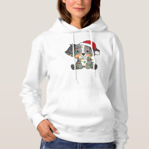 Australian Shepherd Christmas Winter Animals Hoodie