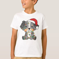 Australian Shepherd Christmas Winter Animals