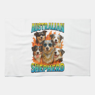 Australian Shepherd Copy Kitchen Towel
