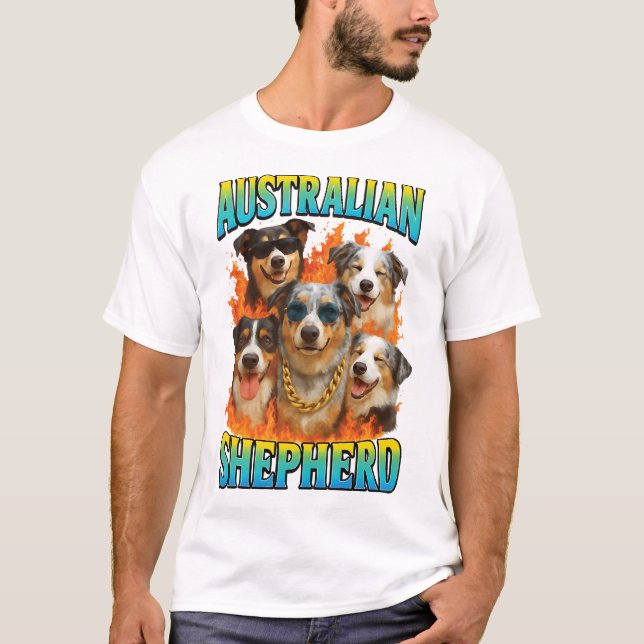 Australian Shepherd Copy T-Shirt (Front)
