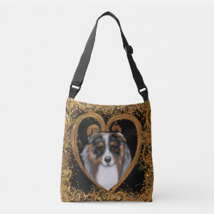 Australian Shepherd   Crossbody Bag
