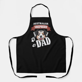 Australian Shepherd Dad, Dog Dad Apron