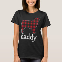 Australian Shepherd Daddy Christmas Red Plaid Auss
