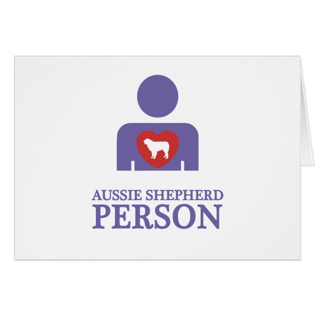 Australian Shepherd Dog (Front Horizontal)