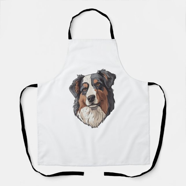 Australian shepherd Dog   Apron (Front)
