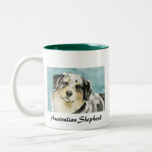 " Australian Shepherd" Dog Ar Mug