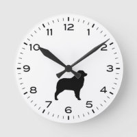 Australian Shepherd Dog Aussie Silhouette