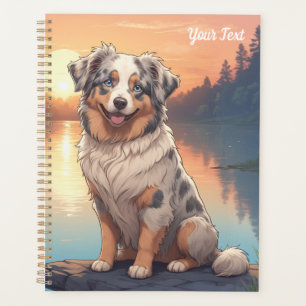 Australian Shepherd Dog by Lake Planner