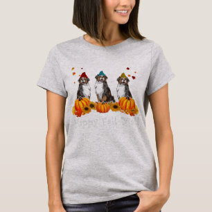 Australian Shepherd Dog Costume Fall Y'all T-Shirt