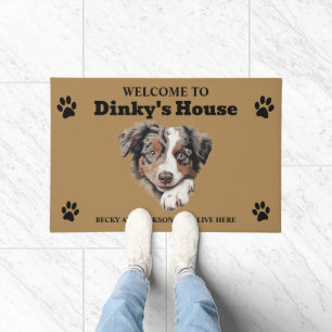 Australian Shepherd Dog Doormat