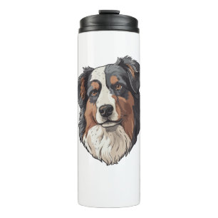 Australian shepherd Dog   Thermal Tumbler