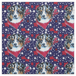 Australian Shepherd Fabric