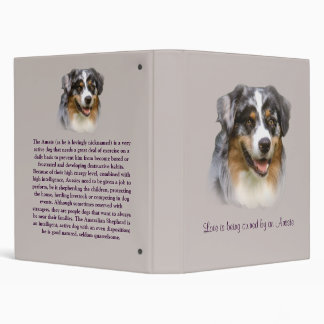 Australian Shepherd Fabulous Binder