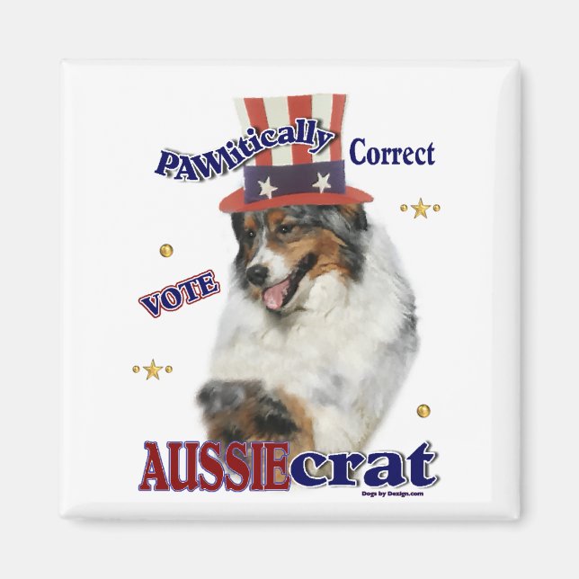Australian Shepherd Gifts Magnet (Front)