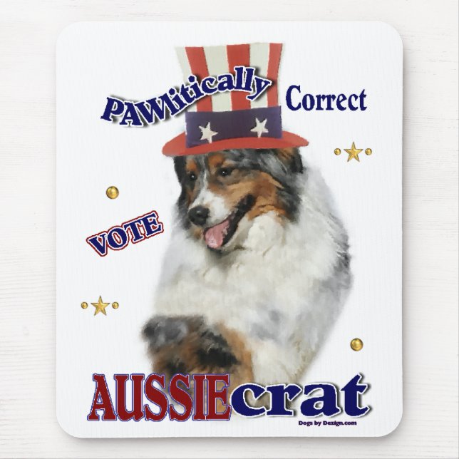 Australian Shepherd Gifts Mouse Pad (Front)