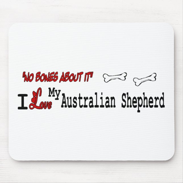Australian Shepherd Gifts Mouse Pad (Front)