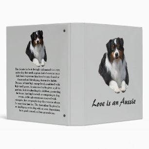 Australian Shepherd Guardian Binder