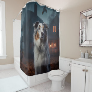 Australian Shepherd Halloween Scary